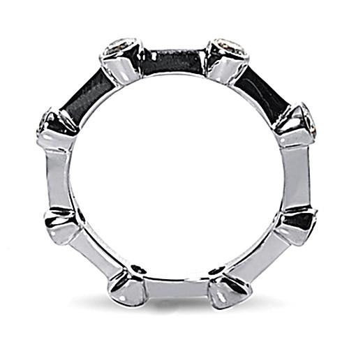 0.90 Carats Lab Grown Diamonds Eternity Band Women's Ring New