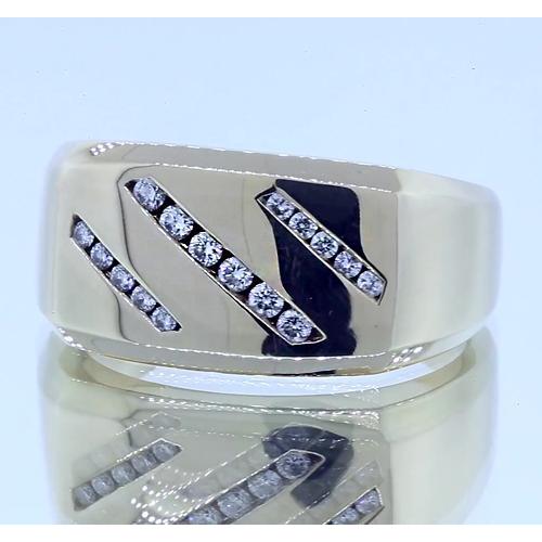 1.25 Carats Round Natural Diamond Anniversary Band Simple