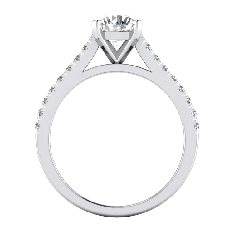 Natural Solitaire Ring