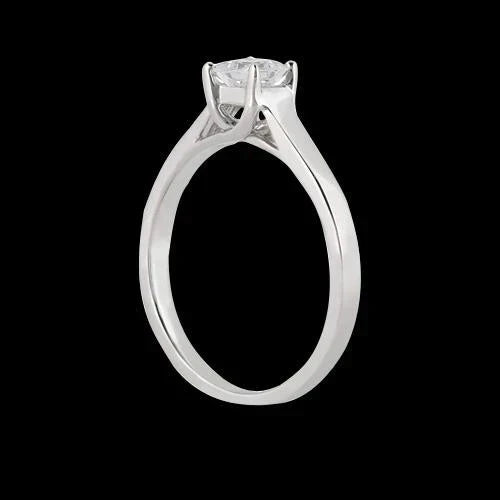 Gold Princess Genuine Diamond Ring