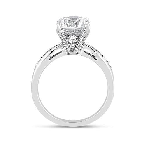 1.75Ct Round Real Diamonds Wedding Anniversary Ring