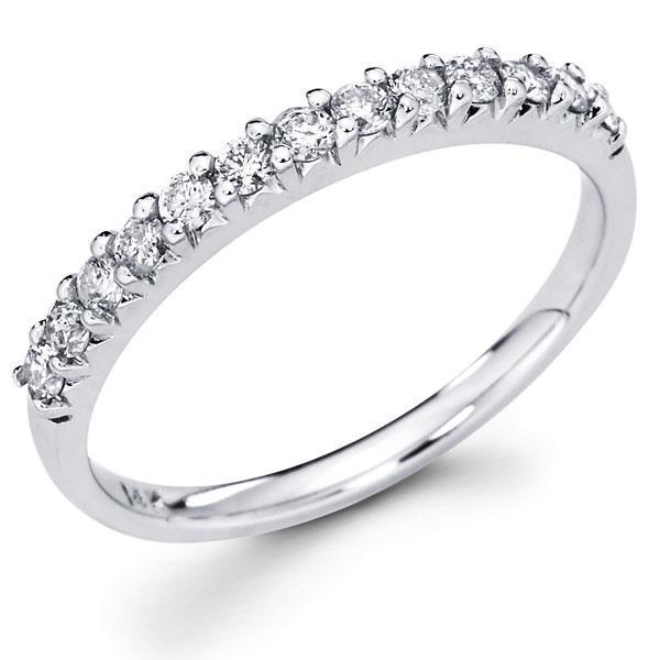 1.95 Ct Round Genuine Diamond Half Eternity Wedding Band