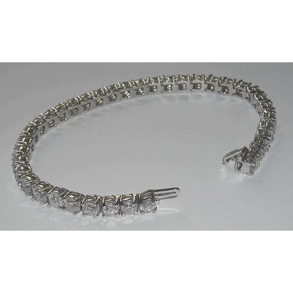 11 Carat Lab Grown Diamond Tennis Bracelet For Women