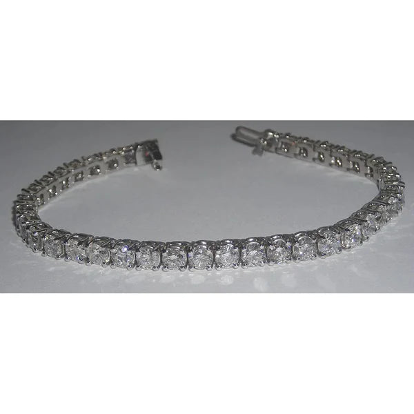 11 Carat Lab Grown Diamond Tennis Bracelet For Women