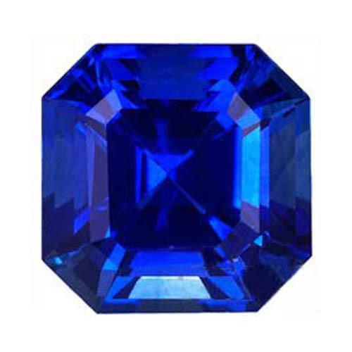 Loose Sapphires Natural Gold with Blue Tanzanite – front view