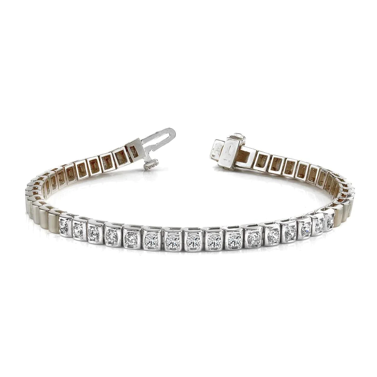 1 Carat Real Diamond Tennis Bracelet