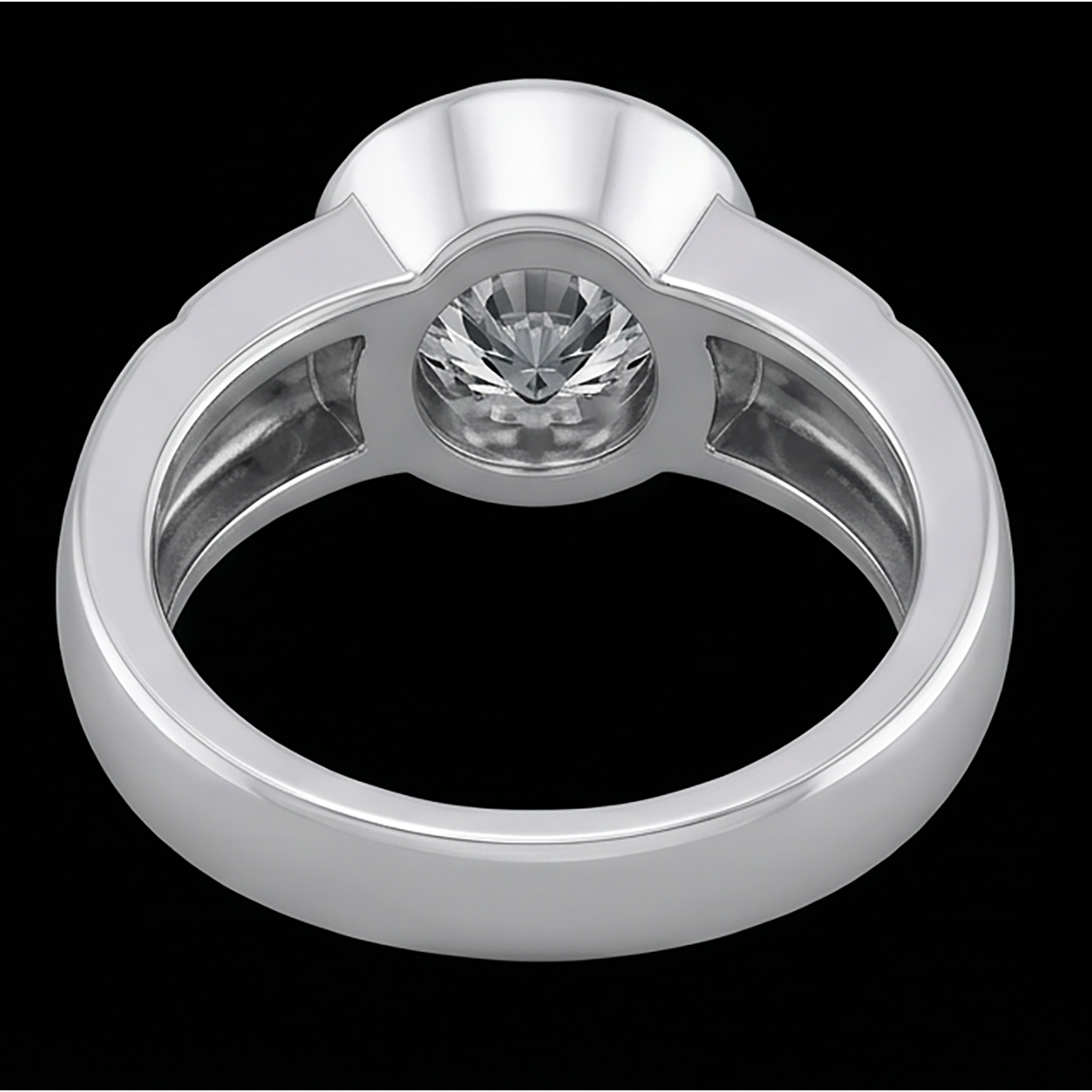 2.50 Carat Natural Earth Mined Diamond ( Not Lab Grown ) Solitaire Ring H Si1 Men's Jewelry