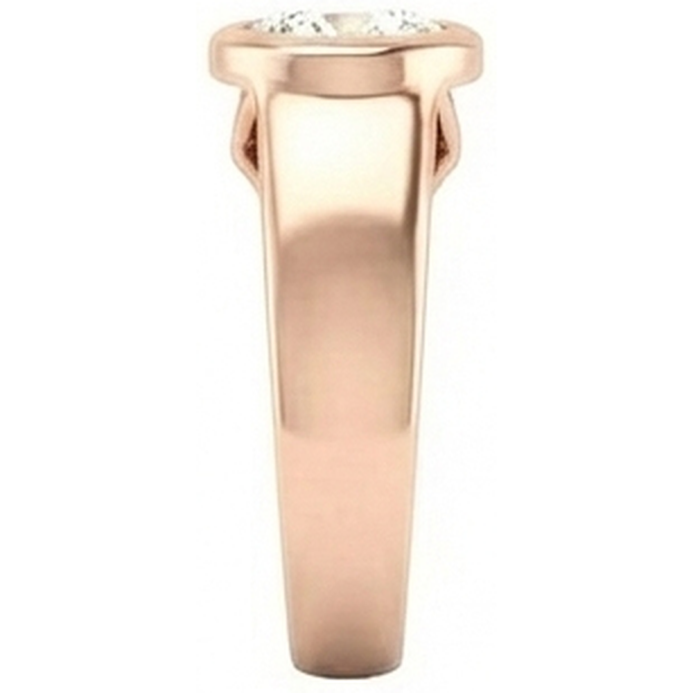2 Ct. Real Natural Earth Mined Diamond Solitaire Rose Gold Ring Jewelry New