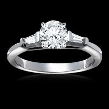 2.25 Ct. Three Stone Real Diamond Ring