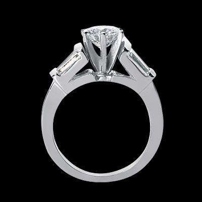 2.39 Ct. Natural Diamonds Engagement Ring White Gold