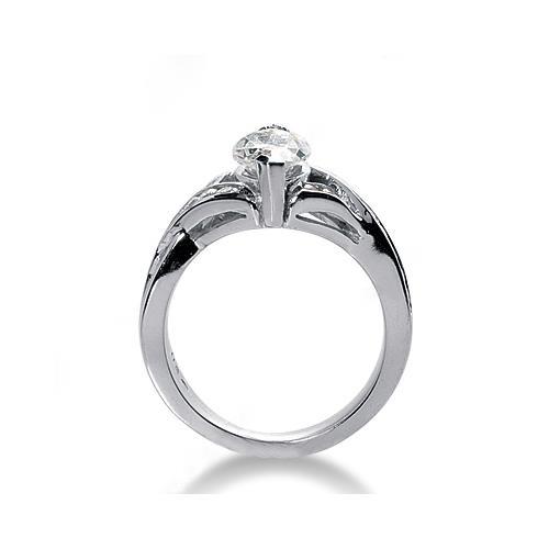 2.61 Carat Genuine Diamonds Marquise Cut Engagement Ring