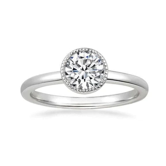 2.85 Carats Brilliant Sparkling Natural Diamond Anniversary Solitaire Ring