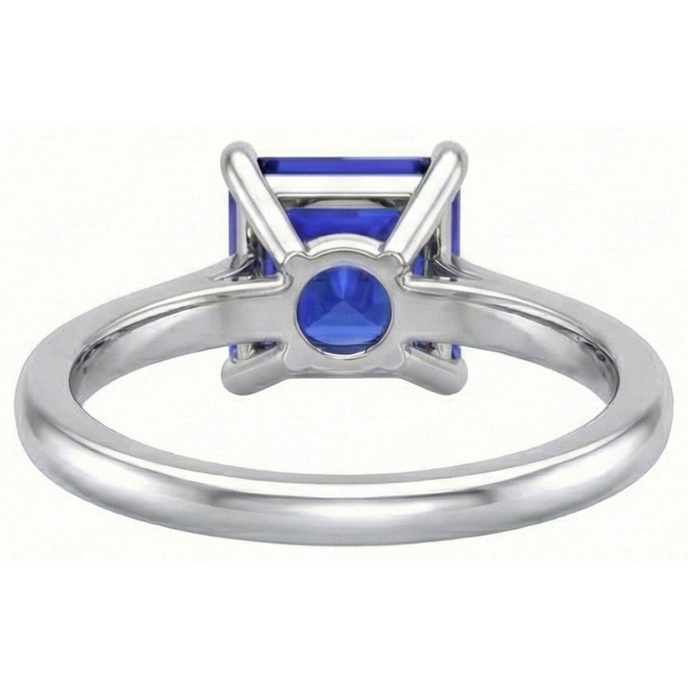 3 Carat Sapphire Gemstone Engagement Ring