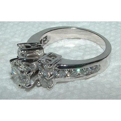 3.25 Ct. Genuine Diamond Engagement Ring Antique