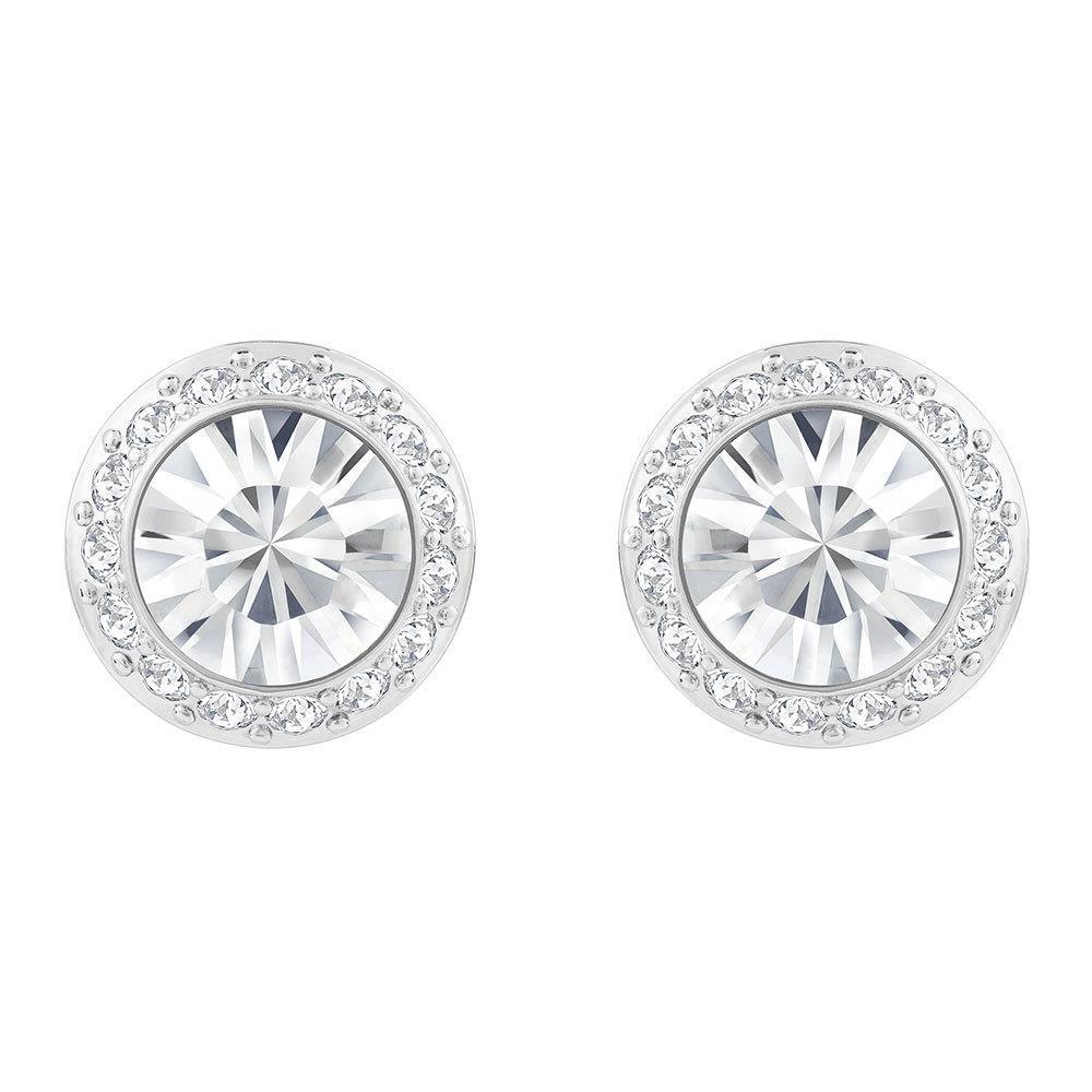 3.3 Carats Sparkling Round Cut Genuine Diamonds Halo Stud Earring White Gold 14K