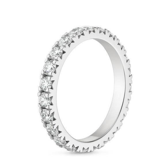 3.75 Carat Eternity Lab Grown Diamond Wedding Ring