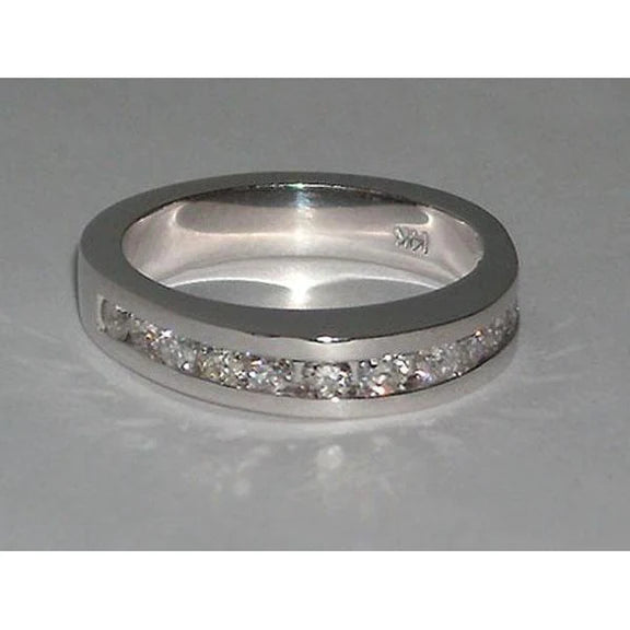 White Gold Real Diamond Ring Engagement Ring
