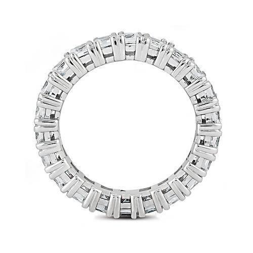 4.40 Carats Wedding Band Sparkling Lab Grown Diamond