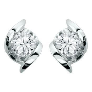 4 Ct Gorgeous Round Cut Real Diamonds Ladies Stud Earrings