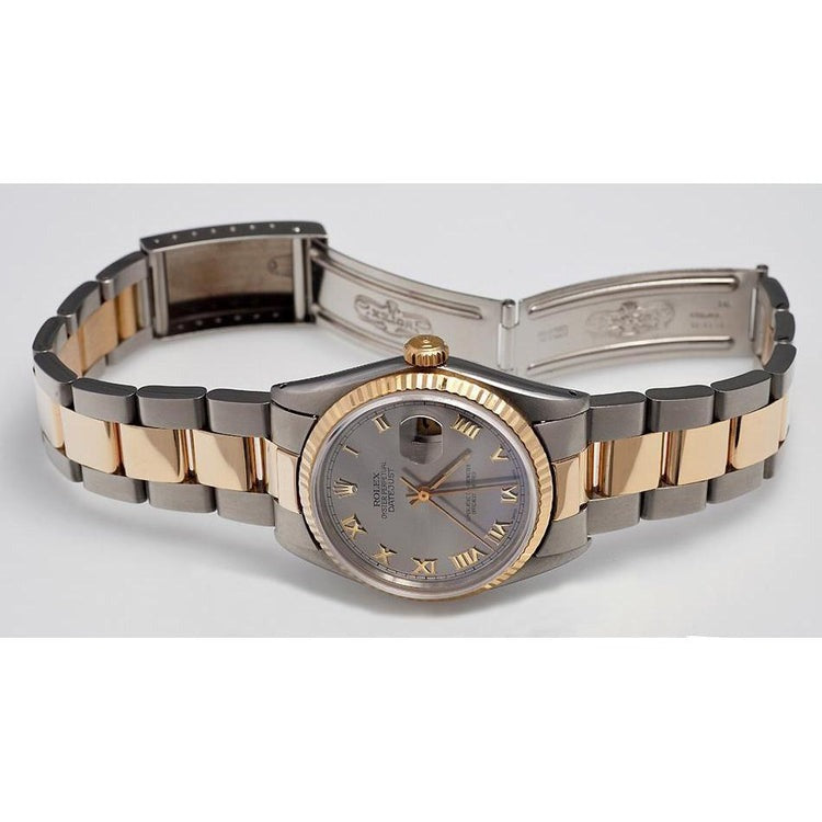 Mens Oyster Roman Dial QUICK SET