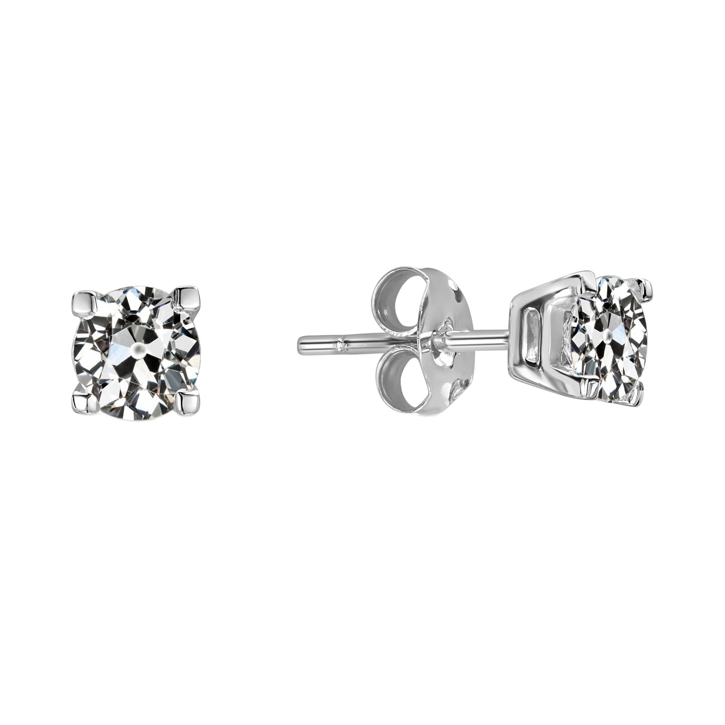 Natural Diamond Drop Earrings – main view
