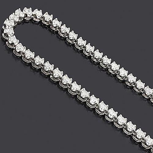 Elegant Gold Mens Natural Diamond Necklace