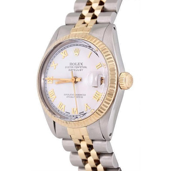 Fluted Bezel Ss And Gold QUICK SET