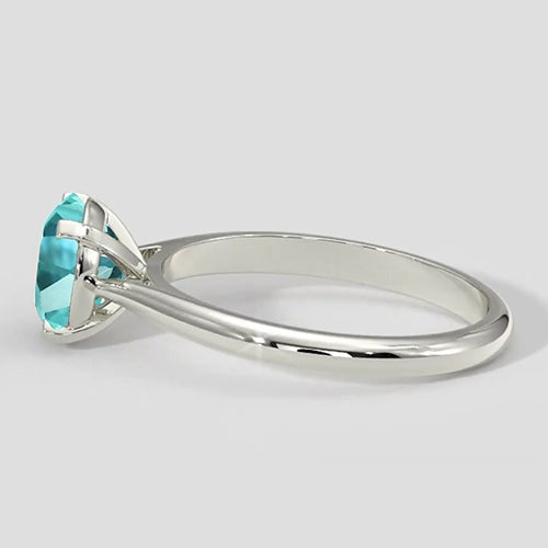 Genuine 1 Carat Round Paraiba Tourmaline