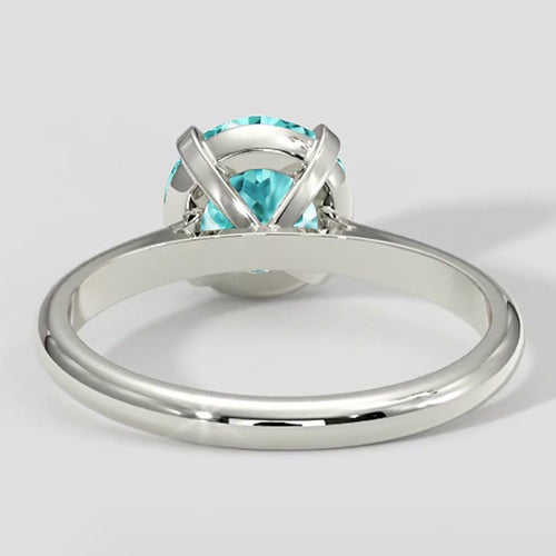 Genuine 1 Carat Round Paraiba Tourmaline