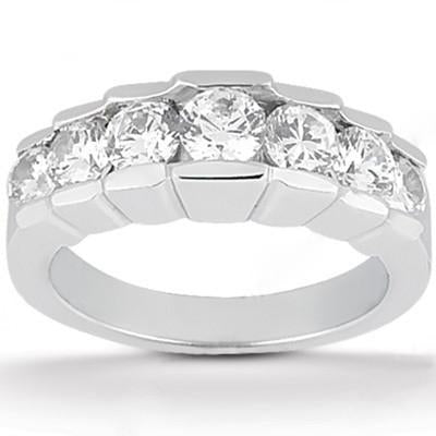 Genuine Diamond Engagement Ring 3.06 Ct. Engagement Set Gold