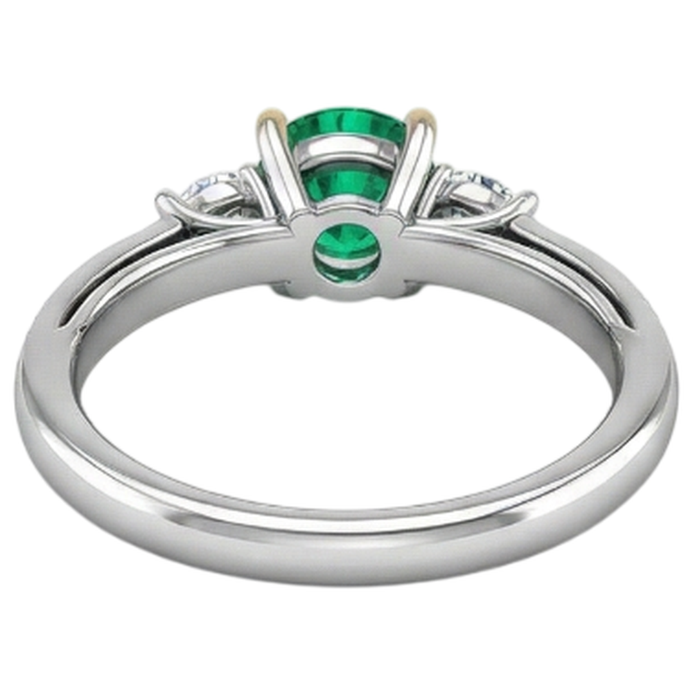 Sparkling Precious Stone Ring 2 ct – detail view