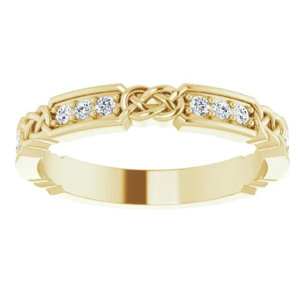 Lab Grown Diamond Anniversary Band 0.40 Carats