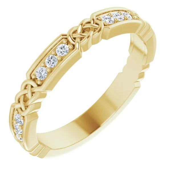 Lab Grown Diamond Anniversary Band 0.40 Carats