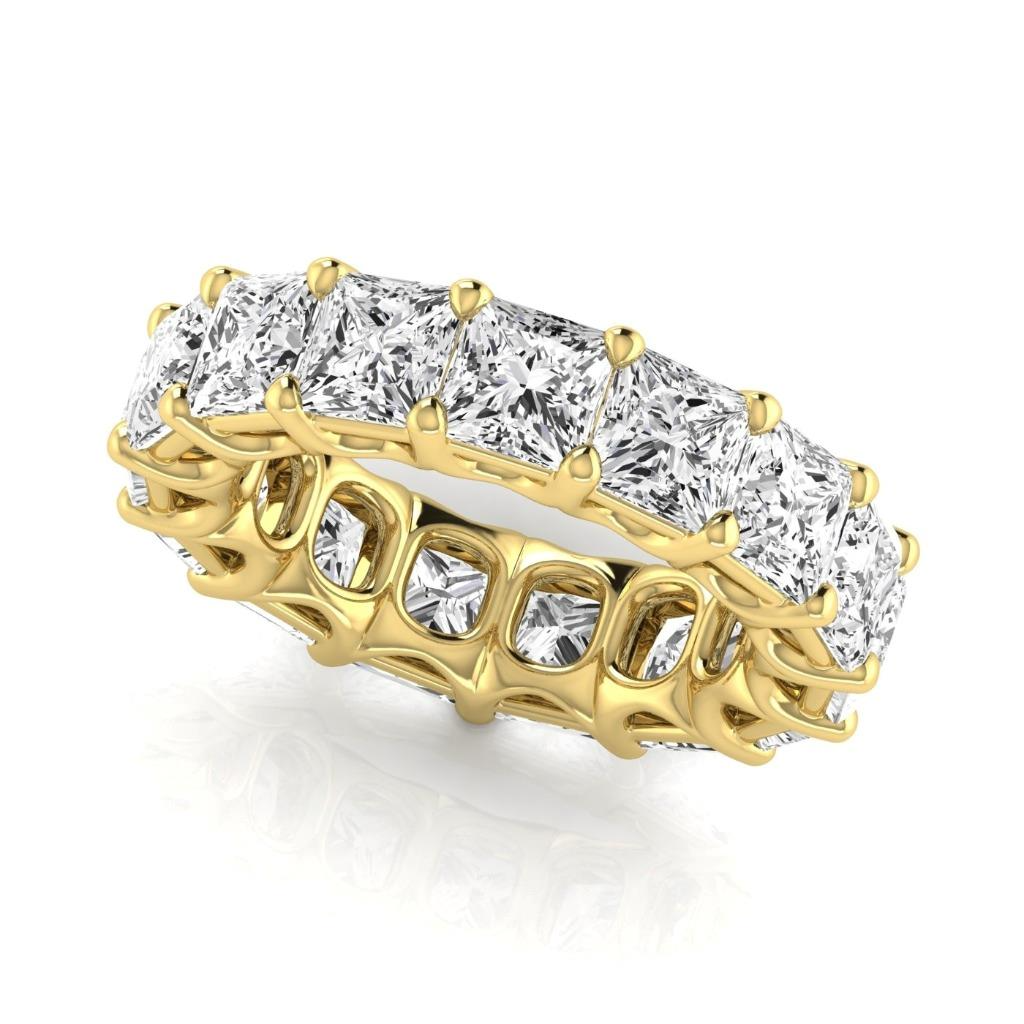 Sophisticated Eternity Band 11.25 ct – side view