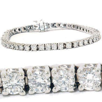 Ladies Lab Grown Diamond Bracelet - Tennis Bracelet-harrychadent.ca