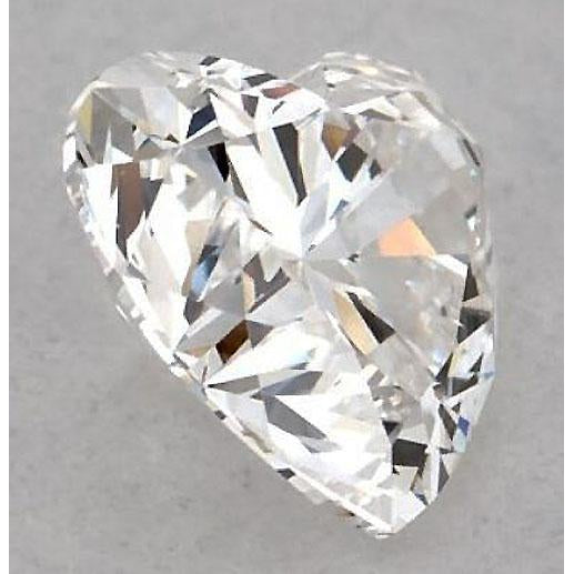 Diamond 1.75 Carats Heart Diamond Loose F Vs1 Very Good Cut