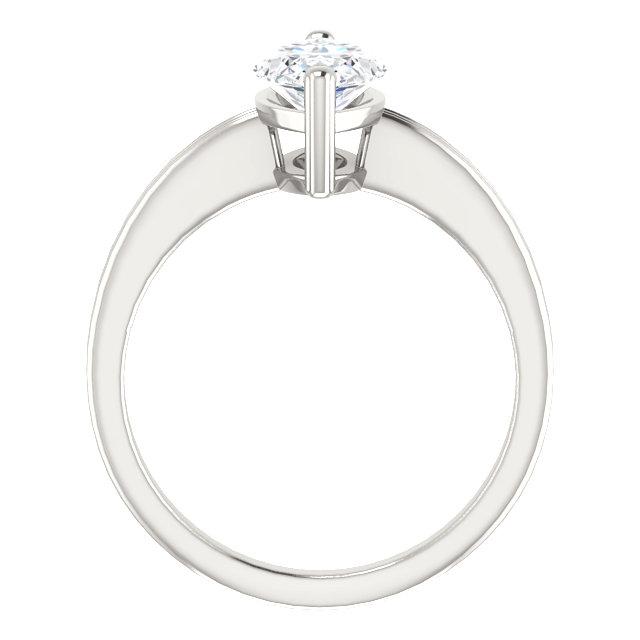 Marquise Solitaire Natural Diamond Engagement Ring 2 Carats