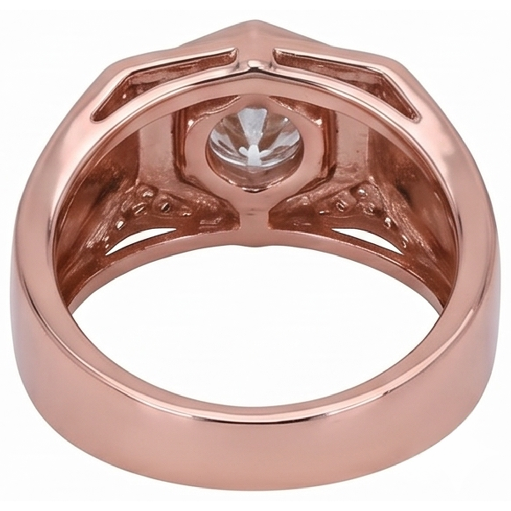 Natural Diamond Eternity Band 1.75ct - Rose Gold 14K