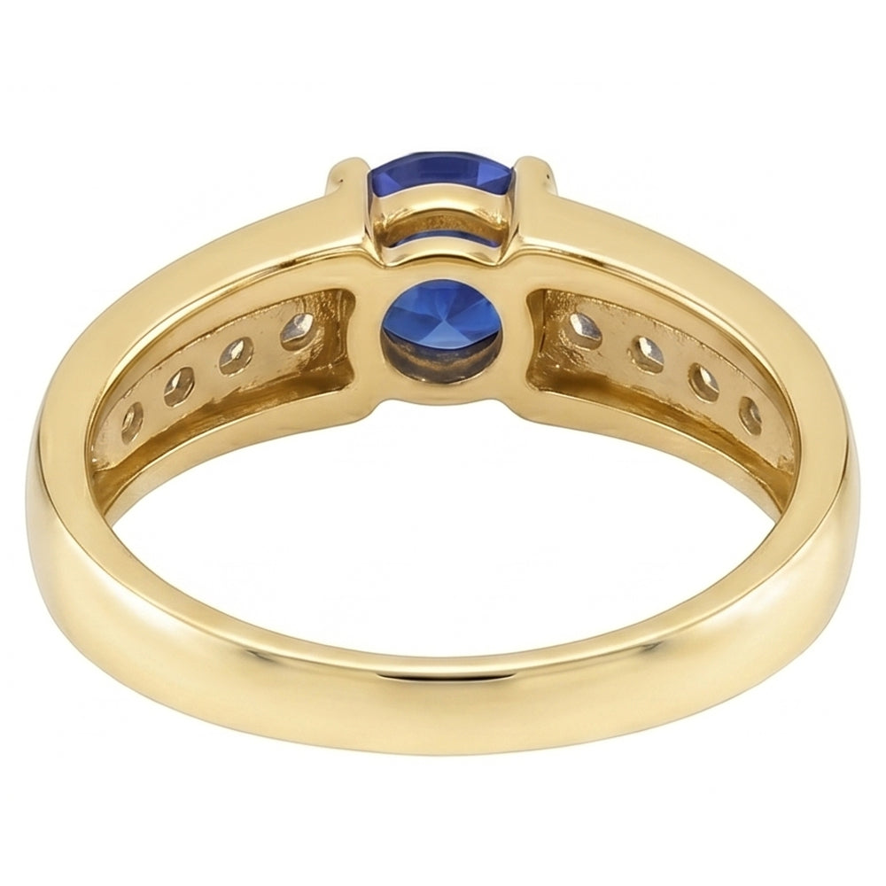 Natural Sapphire Ring 1.75ct - Yellow Gold 14K