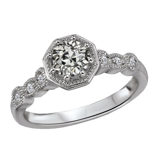 Diamond Engagement Ring 1.50-ct 14K White Gold – main view