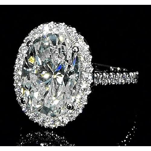 Natural Diamond Ring With 6 Carats
