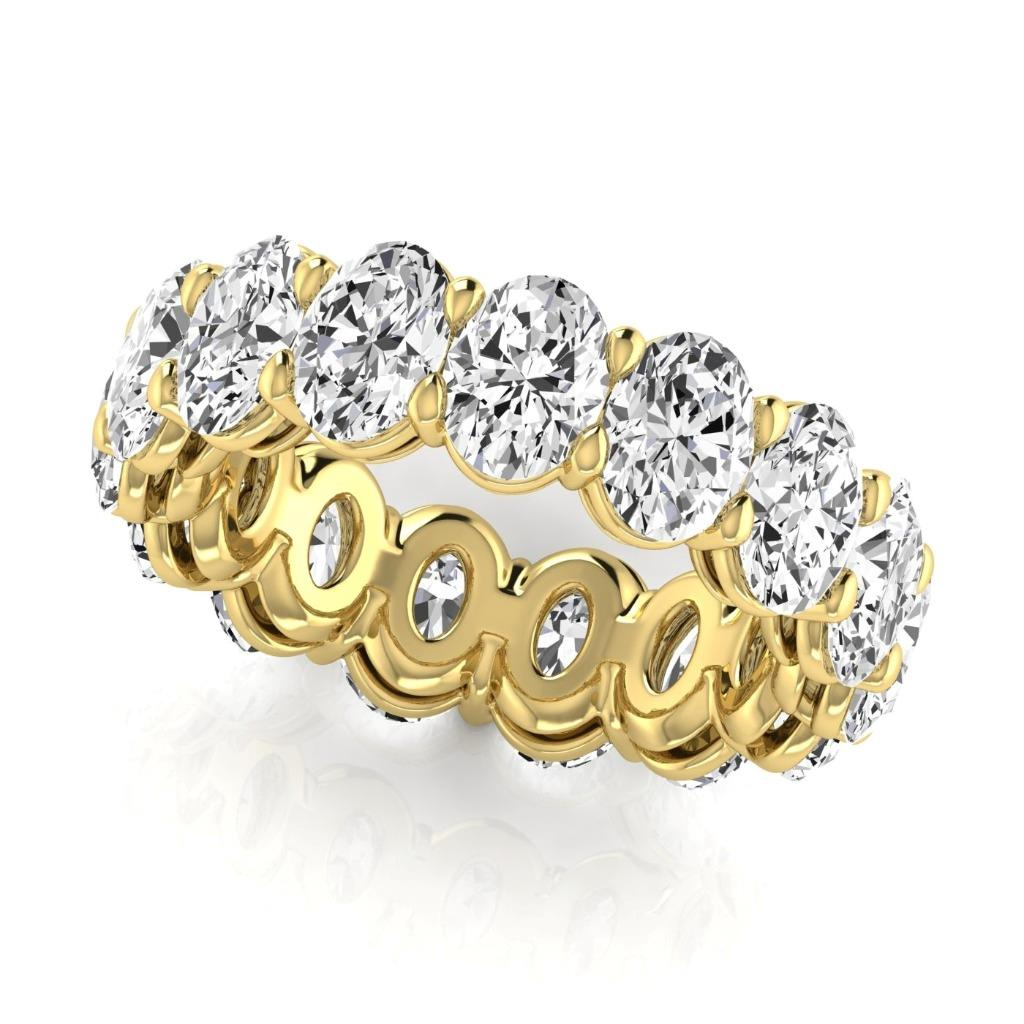 Diamond Eternity Band – side view