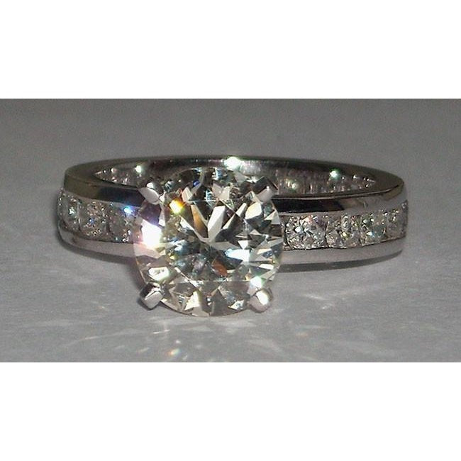 Real 6.01 Carats Diamond Engagement Fancy Ring And Band Set - Engagement Ring Set-harrychadent.ca