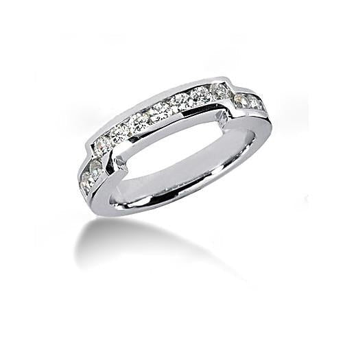 Real Diamond Engagement Set 2.66 Carats White Gold 14K New Women Jewelry - Engagement Ring Set-harrychadent.ca