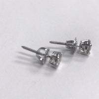 Real Diamond Stud Earrings 1 Carat