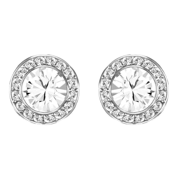 Real Halo Round Brilliant Cut 2.82 Carats Diamond Ladies Stud Earring
