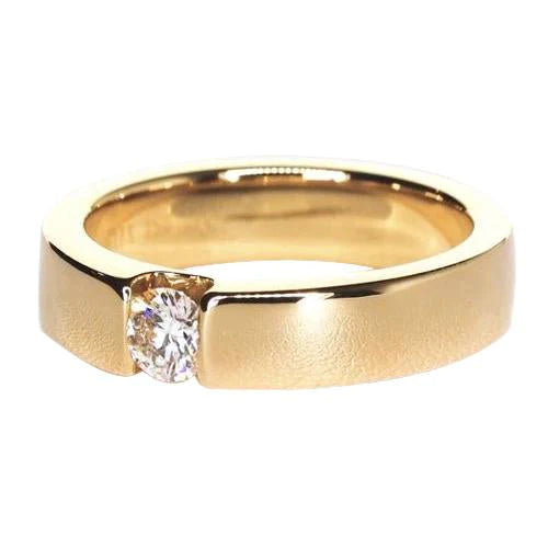 Real Tension Set  Yellow Gold 14K Anniversary Band