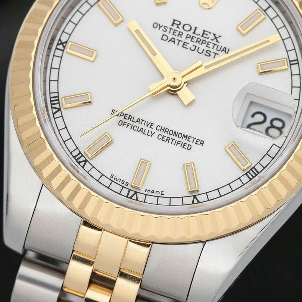 Rolex Date-just 31mm Luminous Jubilee Bracelet Watch