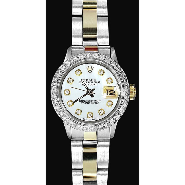 Ladies Watch Diamond Bezel
