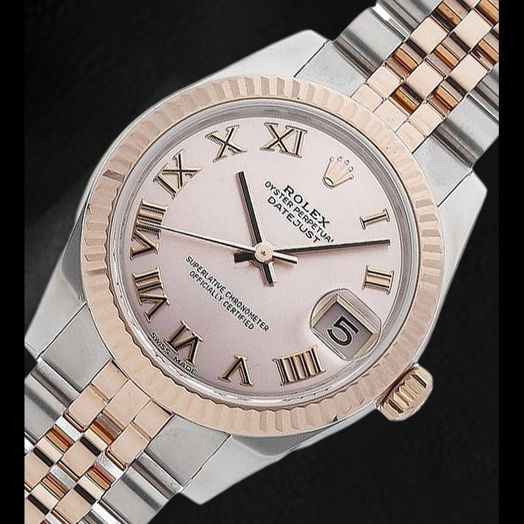 Rose Gold and Steel Women